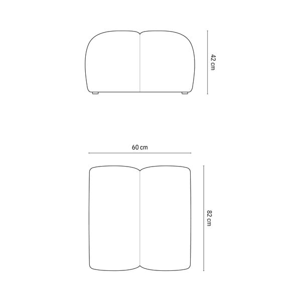 Heleroheline sametist jalatugi Diana - Micadoni Home-image-3