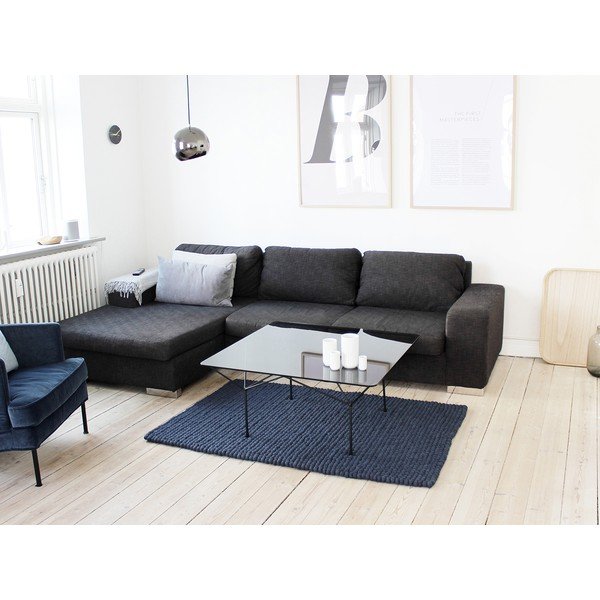 Sinine pallivillane vaip , 100 x 150 cm Ball Rugs - Wooldot-image-2