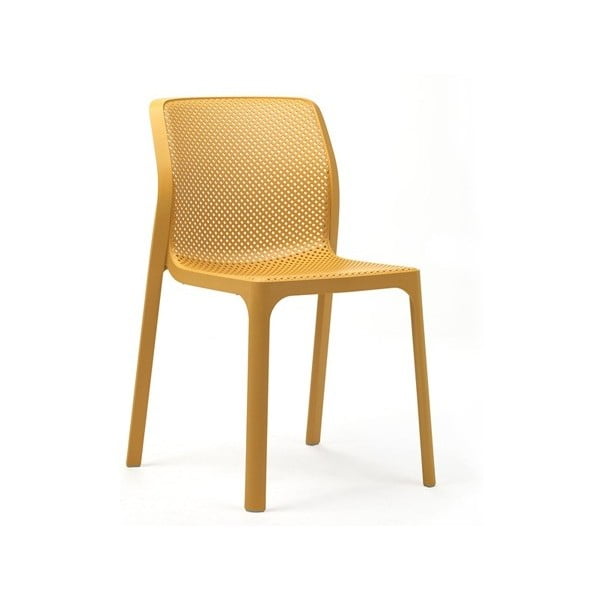 Hořčicově žlutá zahradní židle Nardi Garden Bit