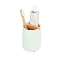 Valge keraamiline tass hambaharjade jaoks Eco Vanity - iDesign