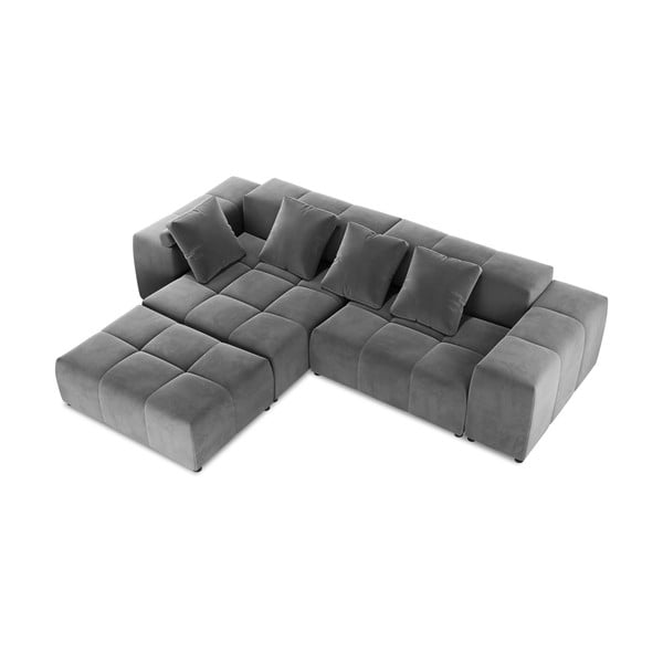 Hall sametist nurgadiivan (muutuv) Rome Velvet - Cosmopolitan Design-image-3