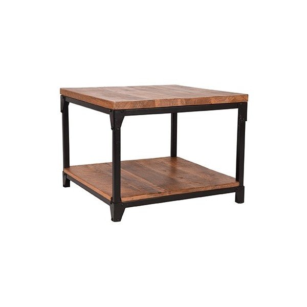Odkládací stolek s deskou z mangového dřeva LABEL51 Sturdy, šířka 60 cm-image-3