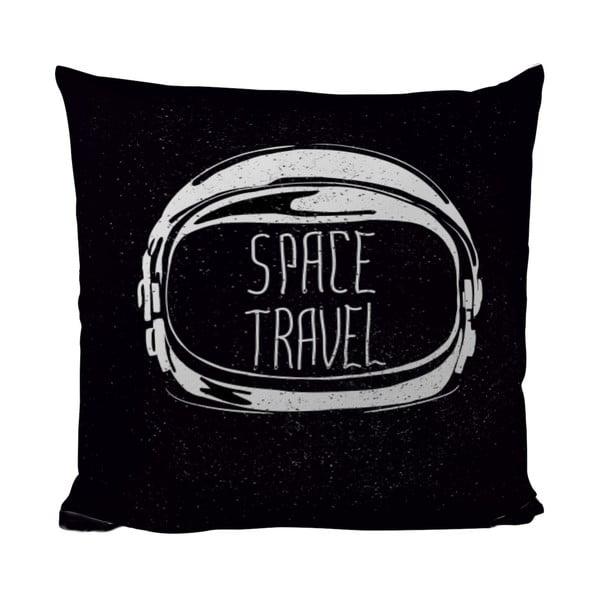 Polštářek Black Shake Space Travel, 50x50 cm