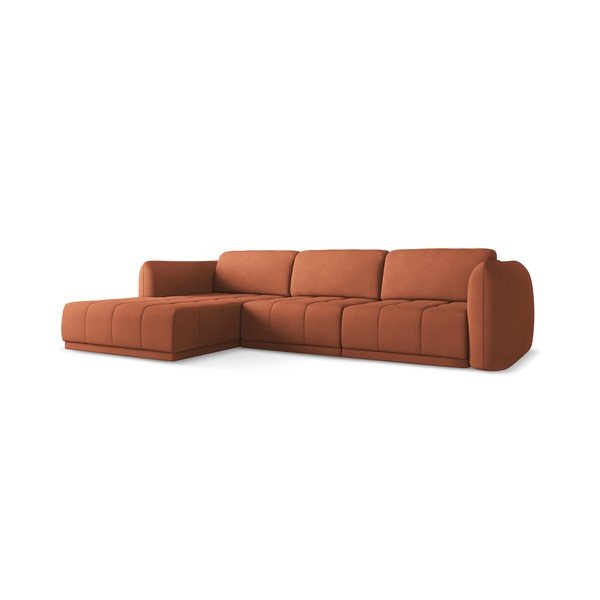 Oranž nurgas diivan (vasakpoolne nurk) Hoku - Makamii-image-2