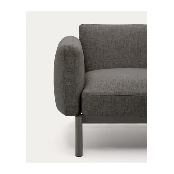 Hall polsterdatud aiadiivan Sorells - Kave Home-image-1