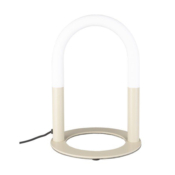 Beež metallist hämardatav LED laualamp (kõrgus 36 cm) Arch - Zuiver