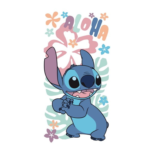 Puuvillane laste rätik 70x140 cm Lilo and Stitch "Hawaiian Harmony" - Jerry Fabrics