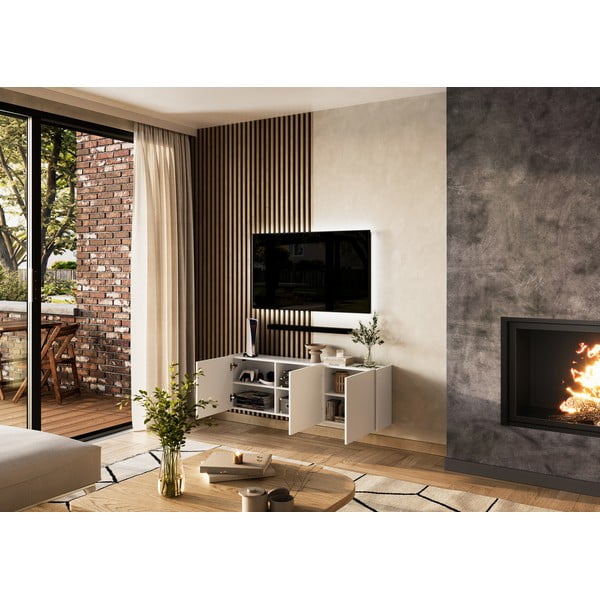 Valge telerilaud 138x45 cm Piana - Germania-image-4