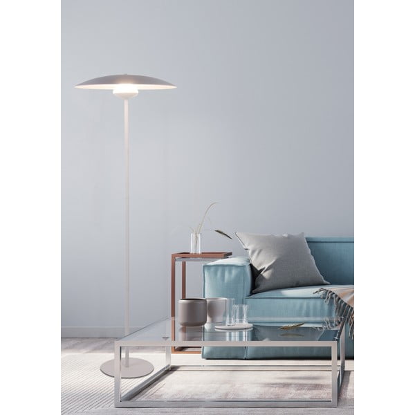 Valge LED põrandavalgusti metallist varjuga (kõrgus 140 cm) Lund - Candellux Lighting-image-2