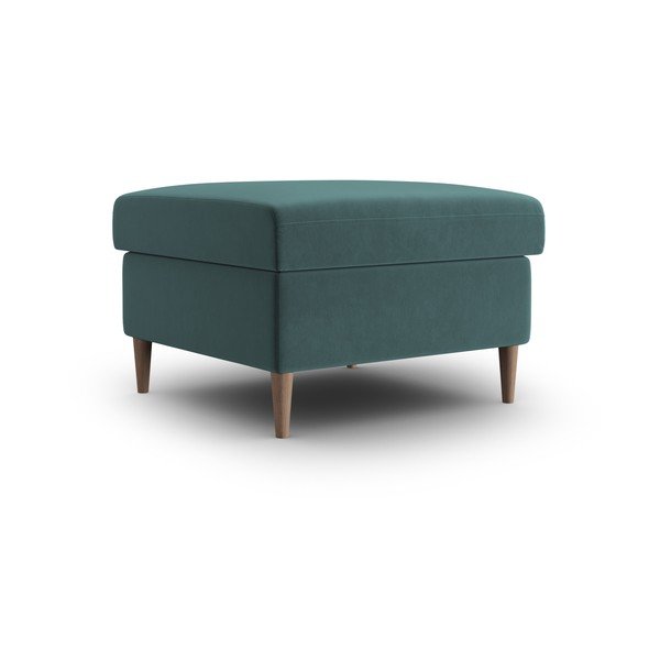 Petrooleumi värvi sametist jalatugi Kyoto - Cosmopolitan Design-image-1