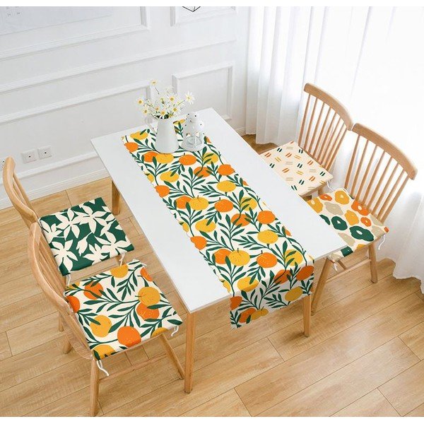 Istmepatjade ja liniku komplekt 5tk Orange - Mila Home-image-1