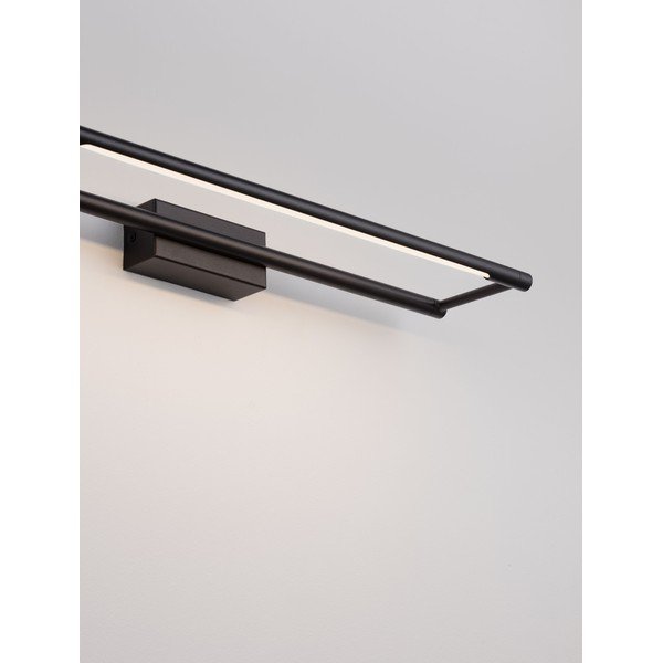 Matt must terasest LED-seinalamp painduva konstruktsiooniga Olas - Nova Luce-image-2