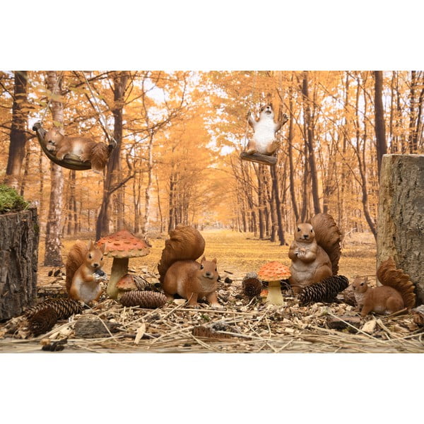 Polüresiinist aiakujuke Squirrel - Esschert Design-image-1