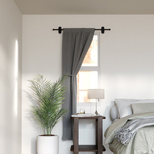 Mattmust terasest pikendatav kardinapuu 71–121 cm Adhera - Umbra-image-2