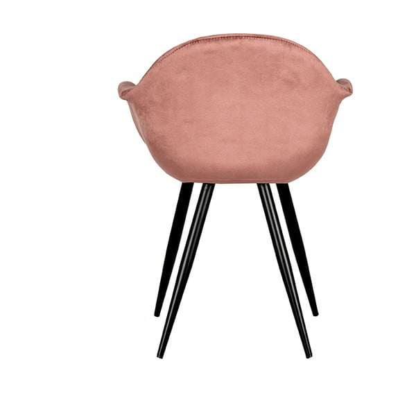 Heleroosad sametist söögitoolid 2tk komplektis Forli - LABEL51-image-3