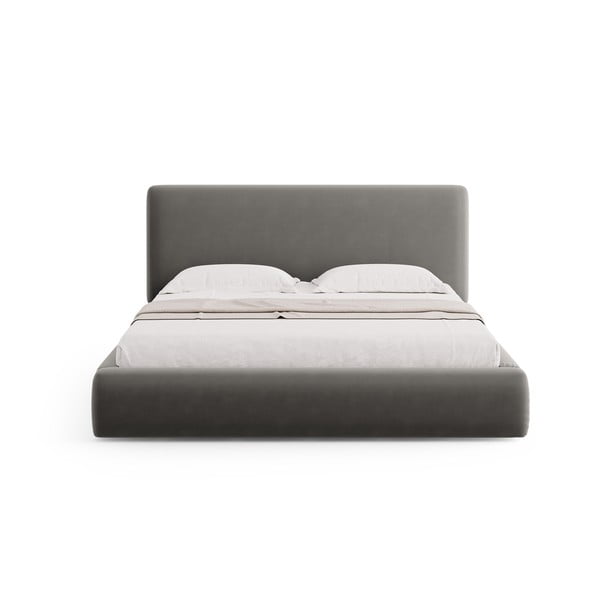 Hall polsterdatud kaheinimesevoodi koos voodipõhja ja panipaigaga 180x200 cm Colonel - Cosmopolitan Design-image-3