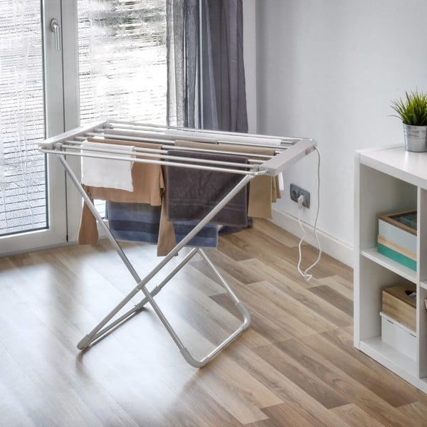 Valge kokkupandav elektriline rõivakuivati Clotheshorse - InnovaGoods-image-3