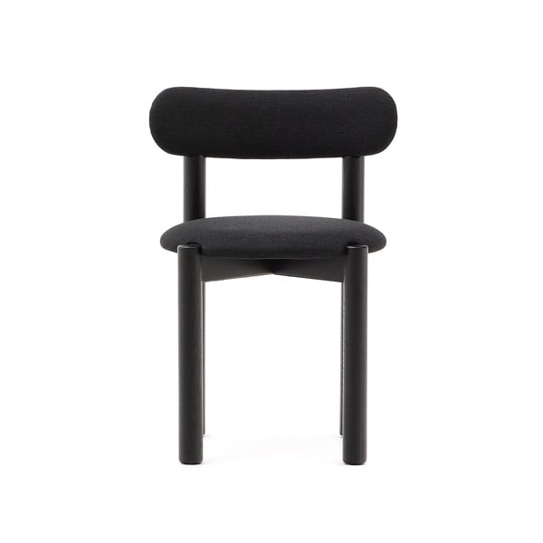 Mustad tammepuust söögitoolid 2tk komplektis Nebai - Kave Home-image-3