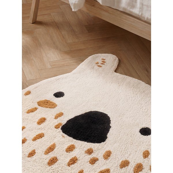 Kreemikas pestav/käsitsi kootud puuvillane lastevaip 120x137 cm Snuggle Nienchen - Hanse Home-image-2