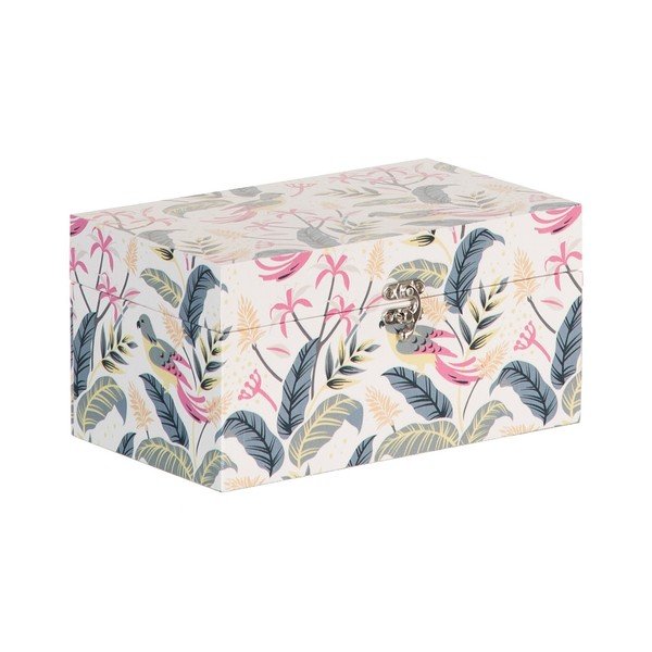 Mündivärvi dekoratiivsed hoiukarbid 2 tk komplektis 30x18x15 cm Birds - Ixia-image-3