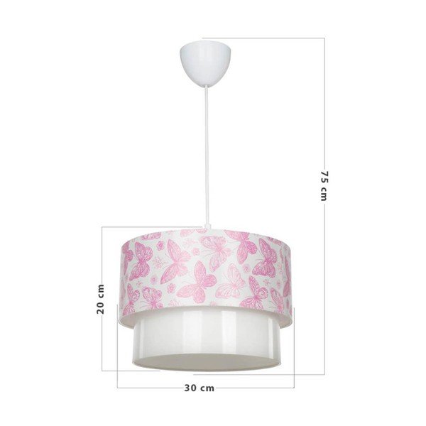 Valge ja roosa laste valgusti - Squid Lighting-image-3