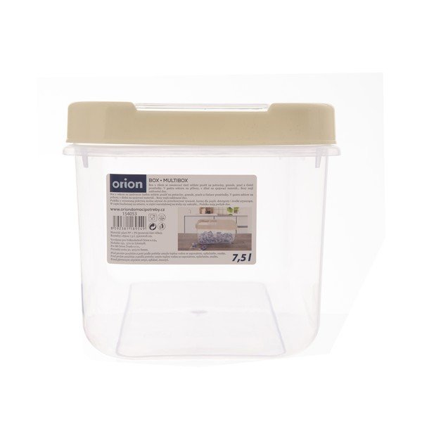 Kaanega plastikust hoiukarp 35x20x18 cm Slop - Orion-image-2