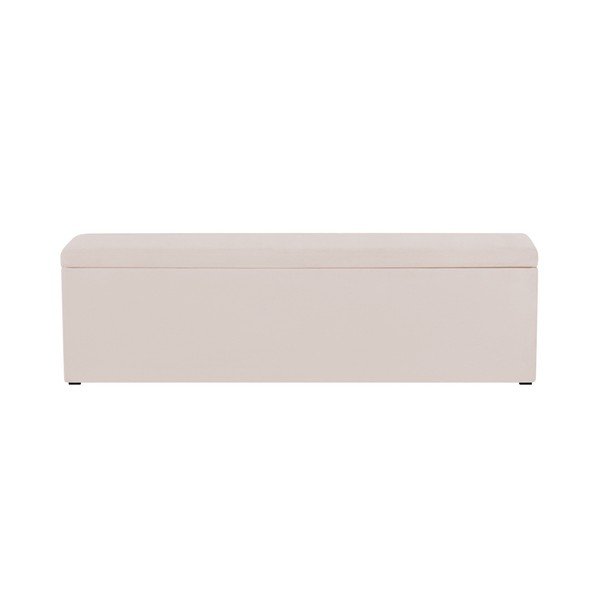 Krémový otoman Mazzini Sofas Ancona, 200 x 46 cm-image-3