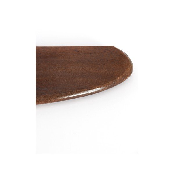 Pruun mangopuust riiul 70 cm Ginosa - Light & Living-image-2