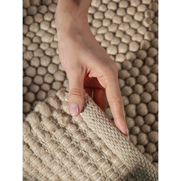 Käsitsi kootud villane vaip naturaalses värvitoonis 160x230 cm Richmond Diana - Ted Baker-image-2