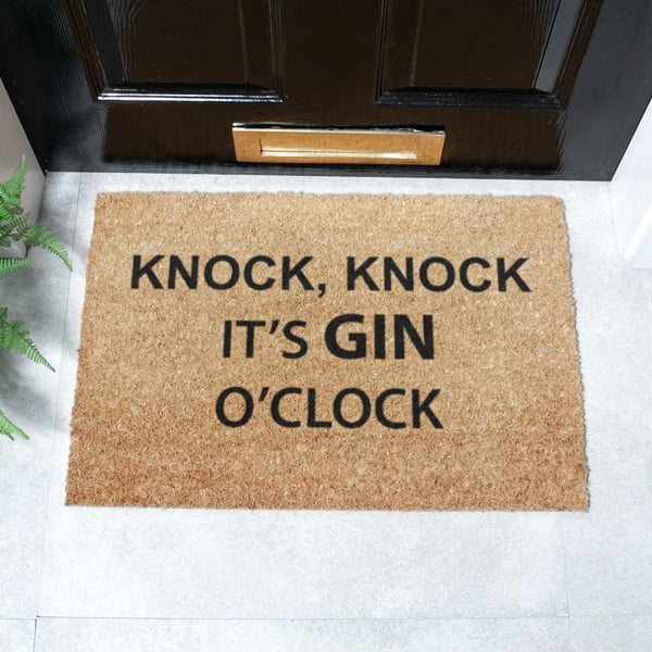 Kookoskiududest matt 40x60cm Gin O'Clock - Artsy Doormats-image-2