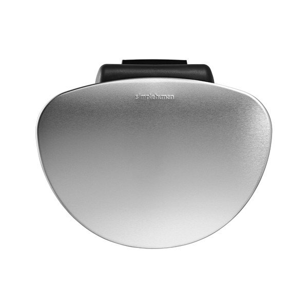 Hõbedane astmeline terasest prügikast 10 l - simplehuman-image-3