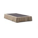 Taupepruun polsterdatud üheinimesevoodi ilma peatsita 90x200 cm Jaira - Kave Home