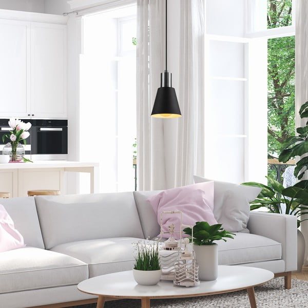 Must rippvalgusti ø 14 cm Kem - Opviq lights-image-3