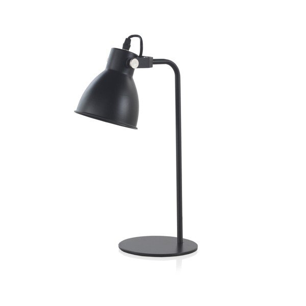 Černá stolní lampa Geese, výška 43 cm