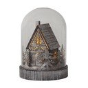 Pruun LED jõuluvalgustuse kaunistus, kõrgus 17,5 cm Kupol - Star Trading