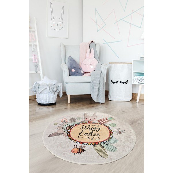 Baby Rabbit libisemisvastane vaip lastele, ø 140 cm BabyRabbit - Conceptum Hypnose-image-1