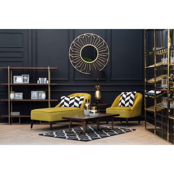 Pruun ümmargune diivanilaud 60x120 cm Brando - Premier Housewares-image-1