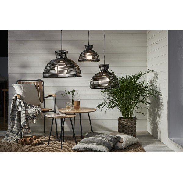 Must välisvarju laevalgustile , ø 26 cm Runde - Star Trading-image-4