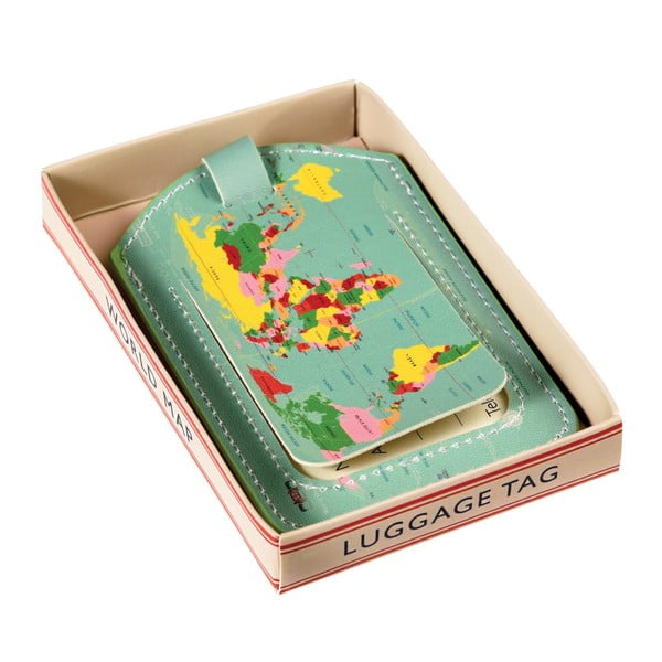 Nimesilt pagasiruumis World Map - Rex London-image-3