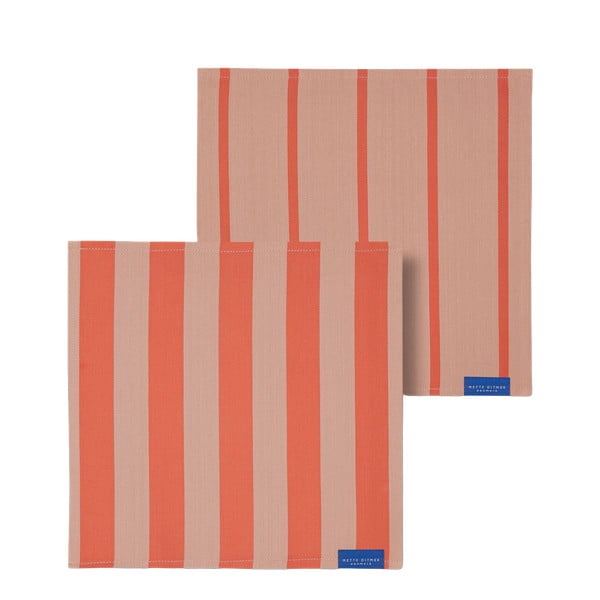 Tekstiilist salvrätikud 2 tk komplektis Stripes - Mette Ditmer Denmark