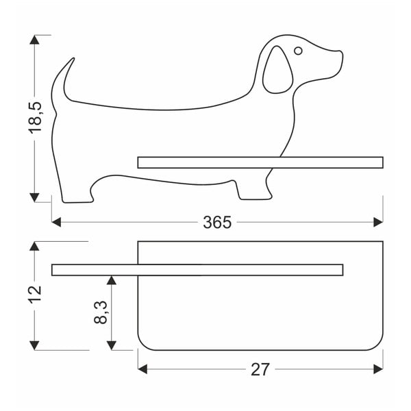 Must laste valgusti Dog - Candellux Lighting-image-4