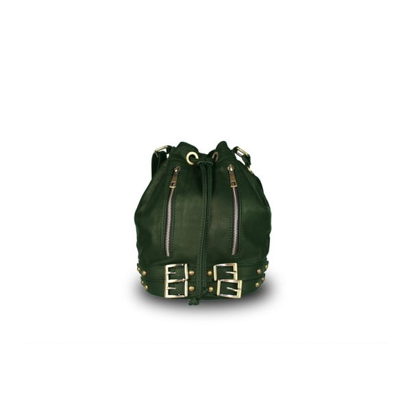 Zelená kabelka z pravé kůže JOHN FISH Weez