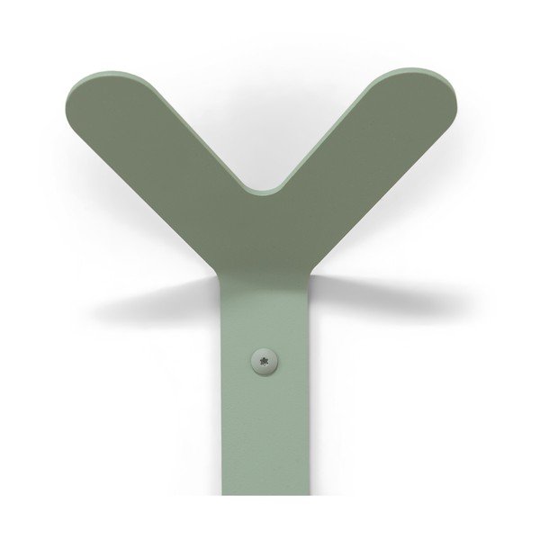 Hallikasroheline seinale kinnitatav terasest konks Frondo - Spinder Design-image-3