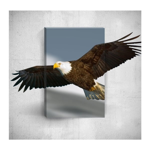 Nástěnný 3D obraz Mosticx Eagle, 40 x 60 cm