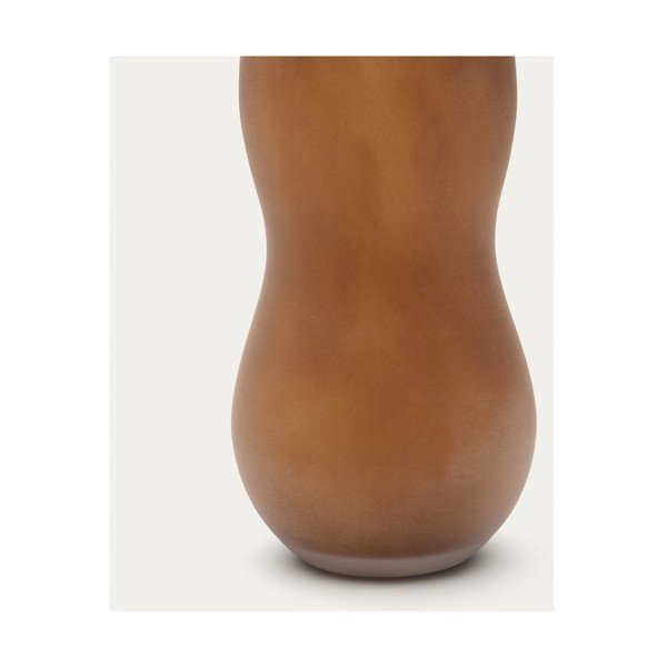 Pruun klaasist vaas (kõrgus 32 cm) Crila - Kave Home-image-2