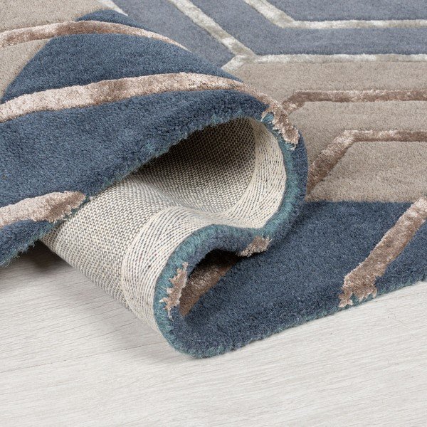 Sinine villane vaip 160x230 cm Harlow - Flair Rugs-image-1