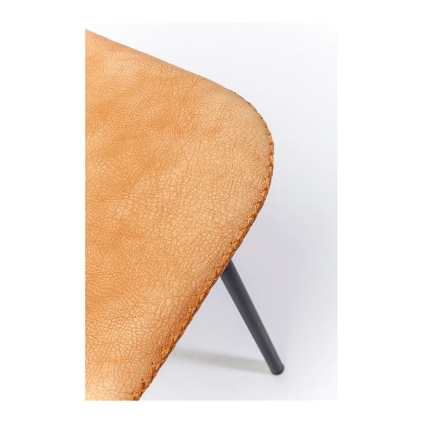 Sada 4 oranžových jídelních židlí Kare Design  Barber-image-2