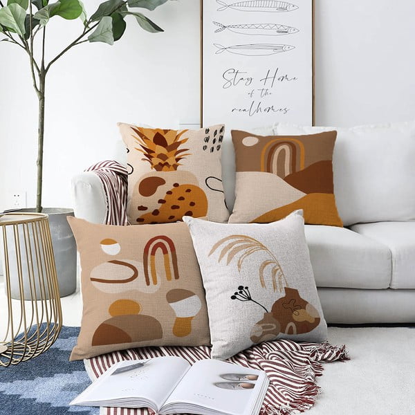 4 padjapüüru Pampas, 55 x 55 cm - Minimalist Cushion Covers