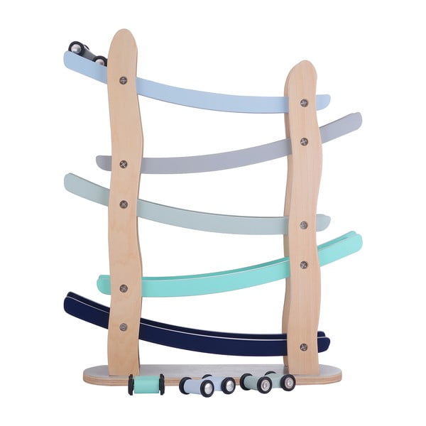 Puidust Cascade Run koos autodega - Kindsgut-image-2