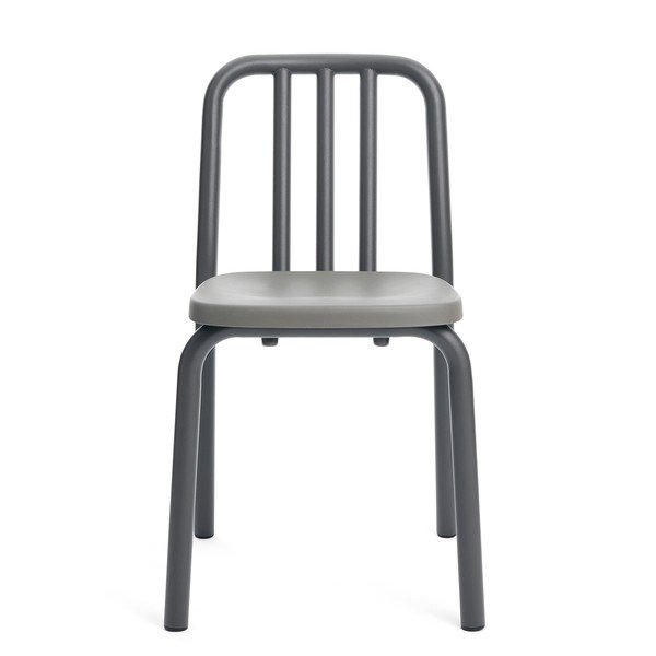 Šedá židle Mobles 114 Tube-image-1